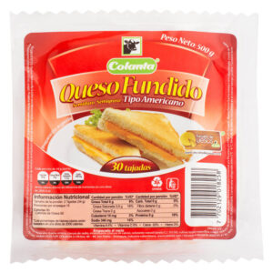 Queso Fundido Colanta tajado x 500gr