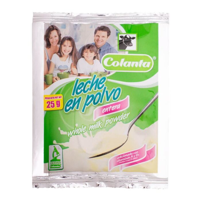 Powdered Milk (3 pack) leche en polvo entera colanta leche en polvo entera  en bolsa leche en polvo colanta colombiana